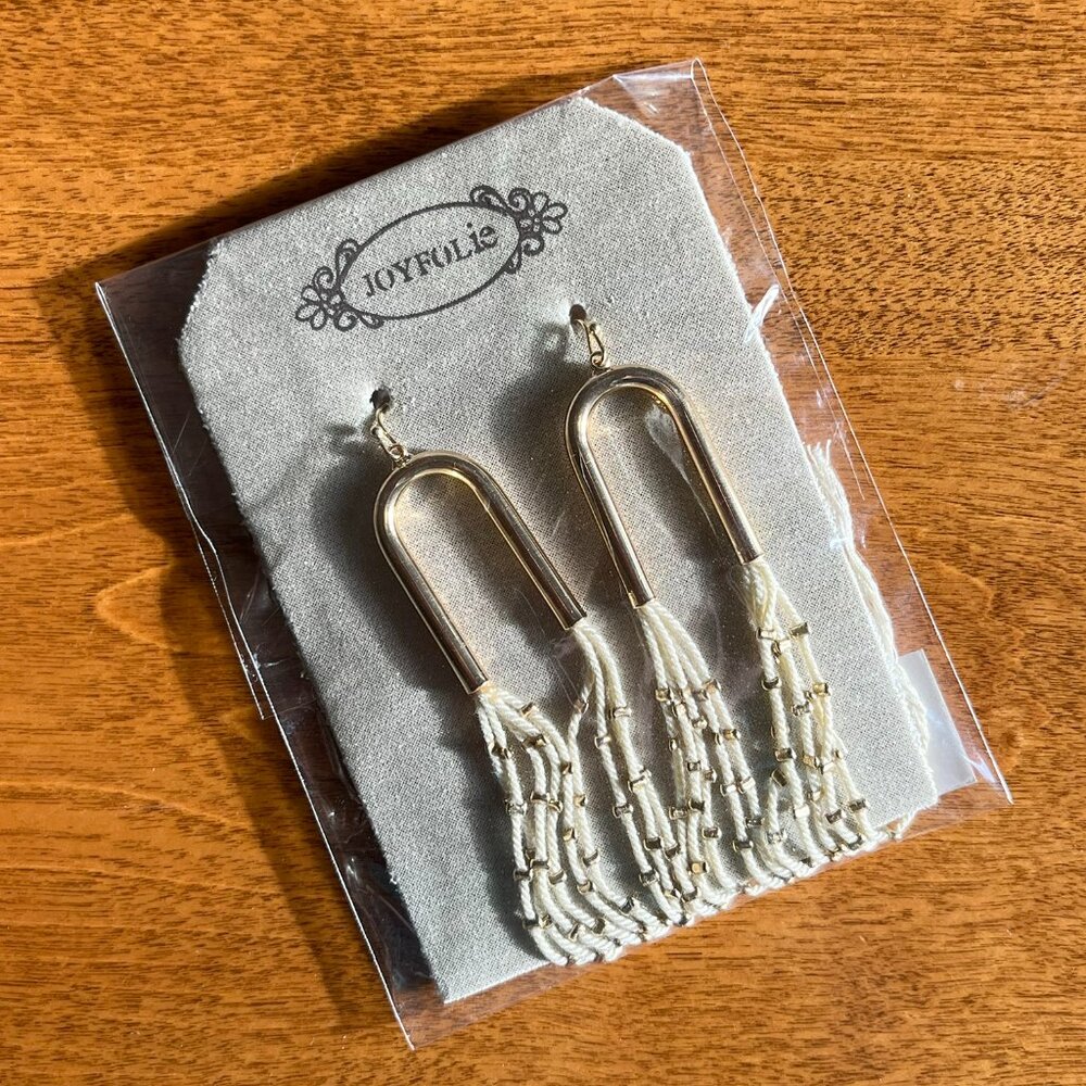 Joyfolie Cassio fringe earrings NWT - Picture 7 of 10